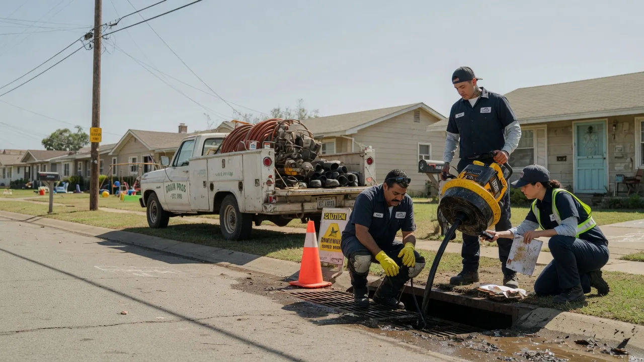 Drain Cleaning in Odem, TX near me